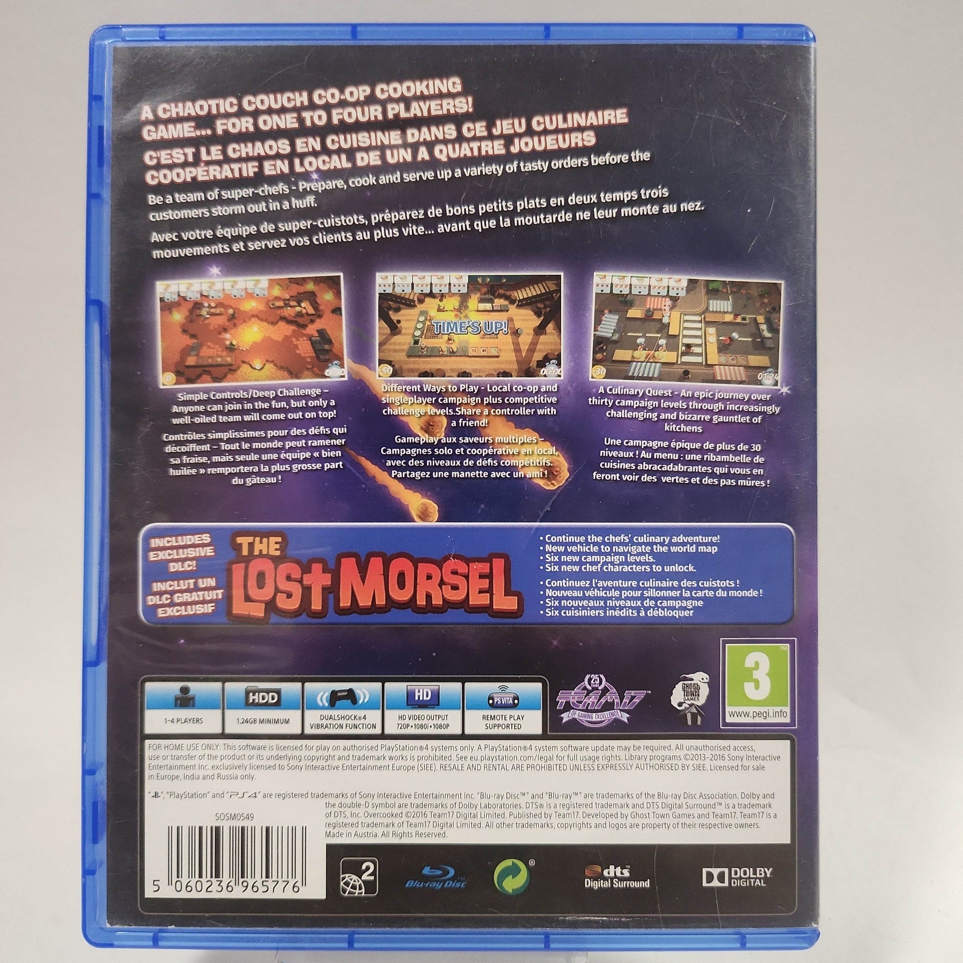 Overcooked Gourmet Edition Playstation 4 - Feniks Gameshop
