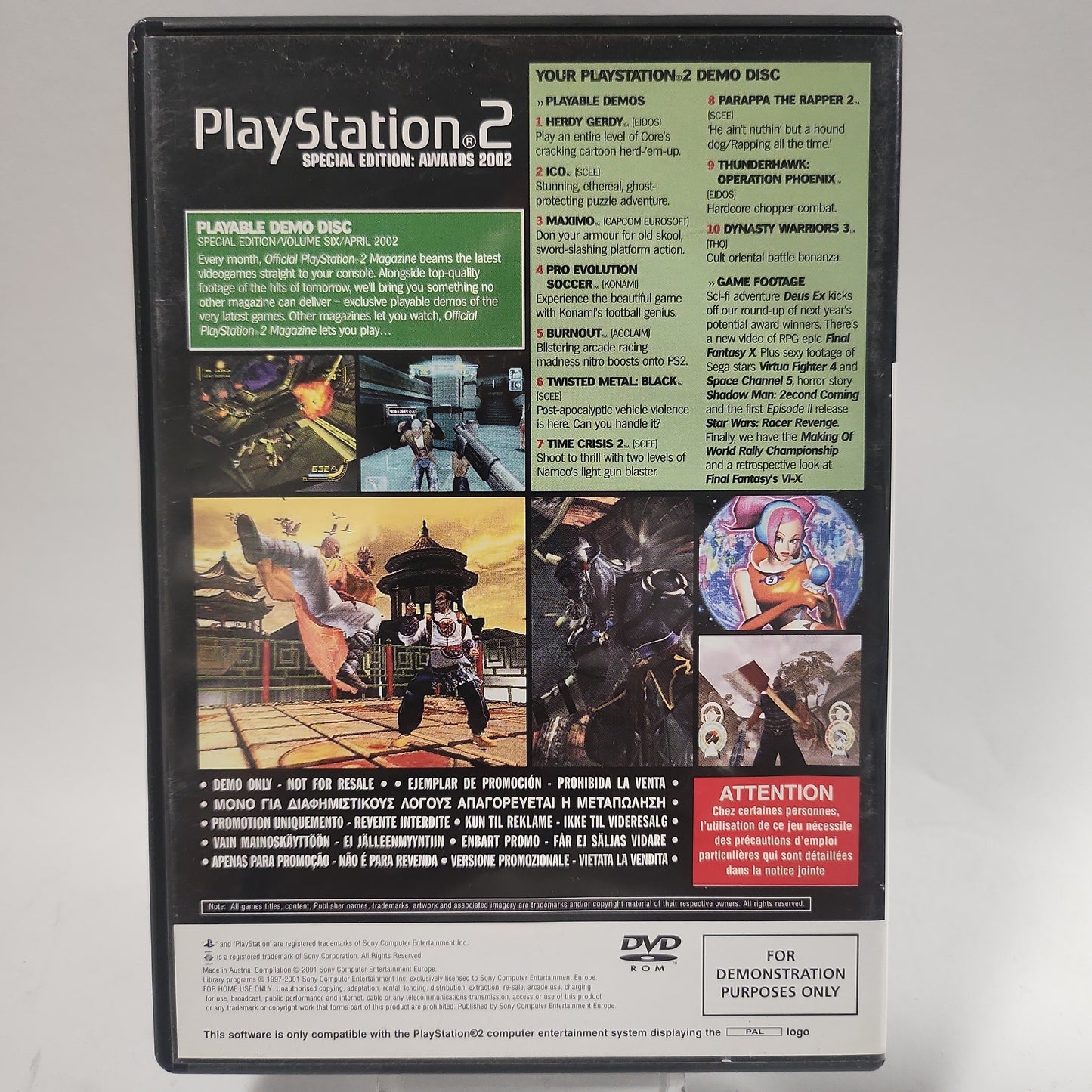 Greatest Hits Volume 6 Playstation 2