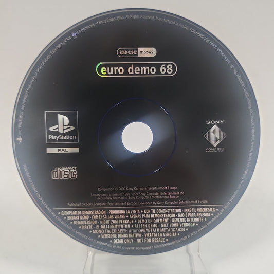 Euro Demo 68 (Disc Only) PlayStation 1