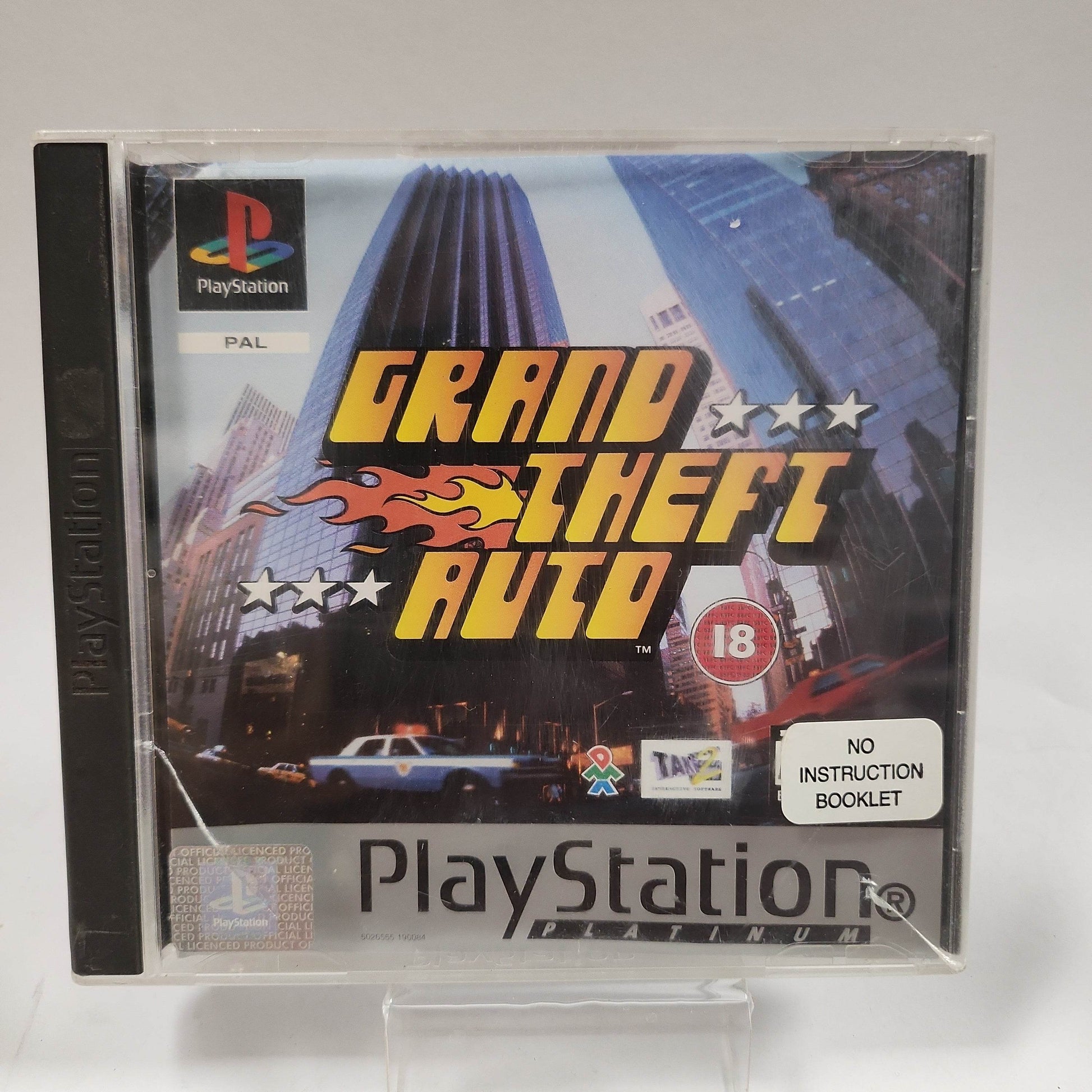 Grand Theft Auto Platinum (No Book) PlayStation 1 - Feniks Gameshop
