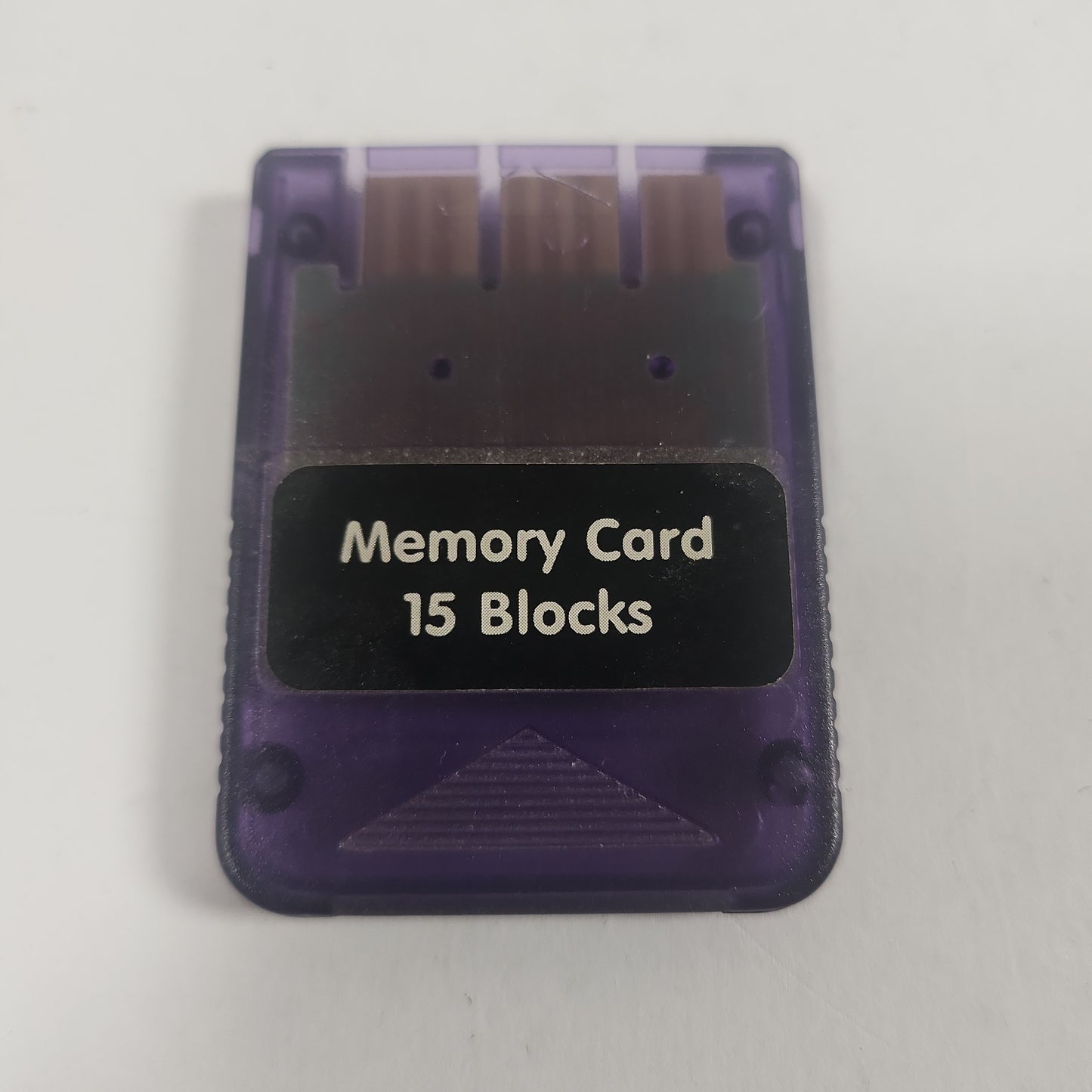 Paarse Transparant 15 Blocks Memorycard Playstation 1