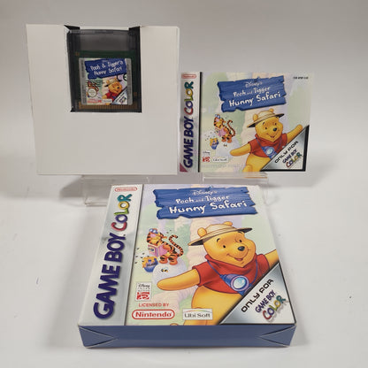 Pooh and Tigger Hunny Safari CIB Game Boy Color