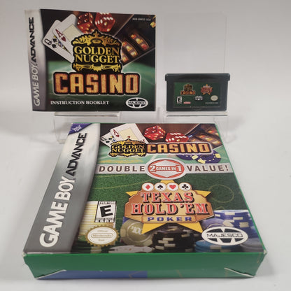 Golden Nugget Casino & Texas Hold'em Boxed GBA