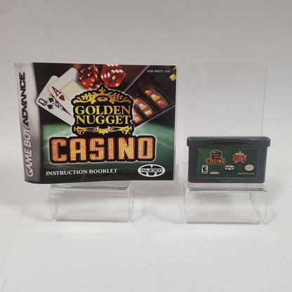 Golden Nugget Casino & Texas Hold'em Boxed GBA