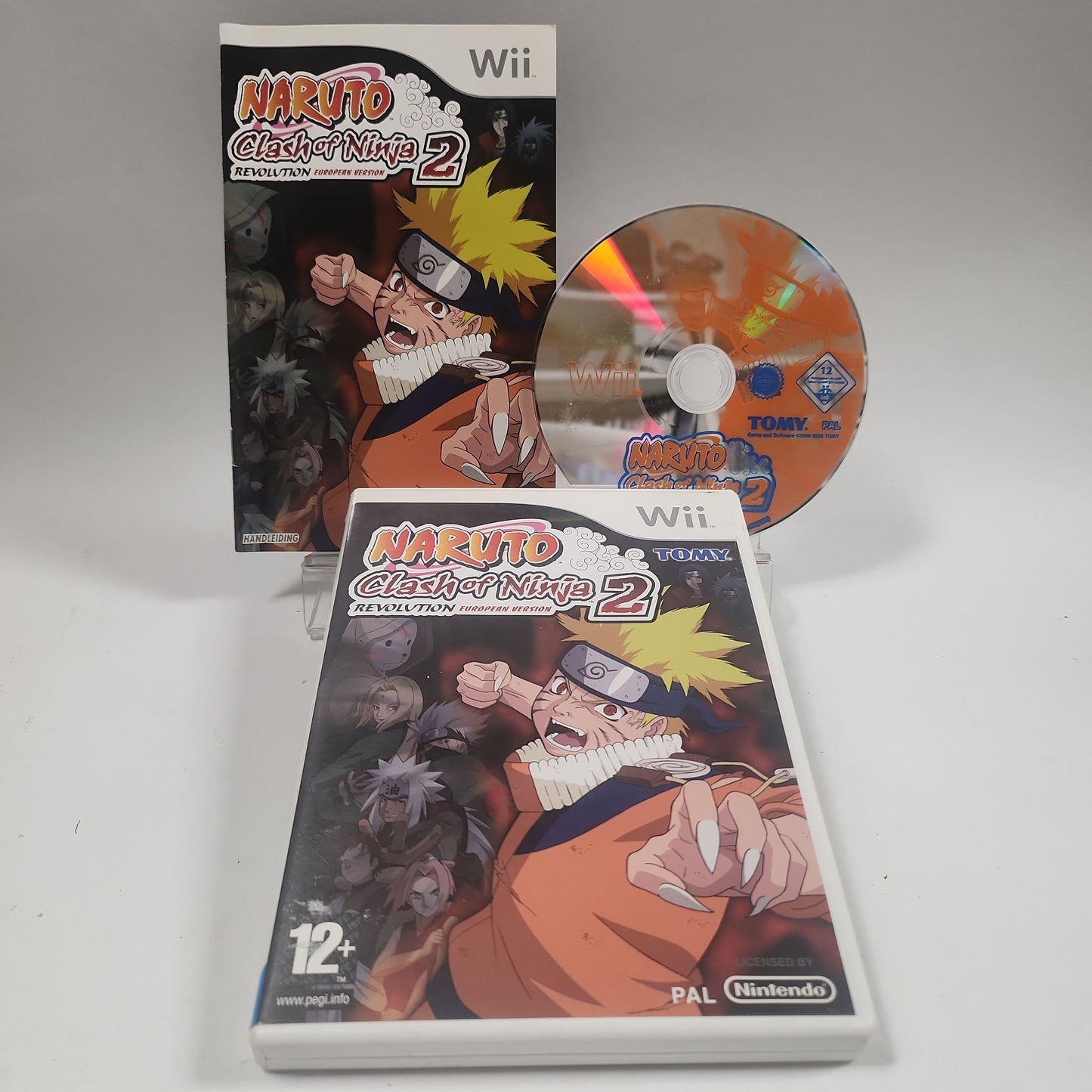 Naruto Clash of Ninja Revolution European Version 2 Wii