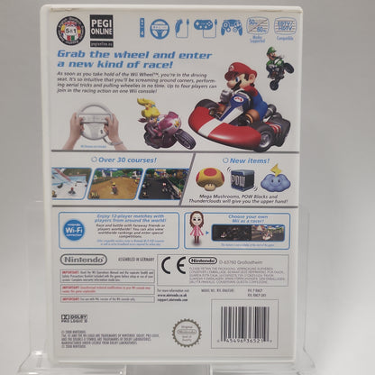 Mario Kart Wii + Stuur Boxed Nintendo Wii