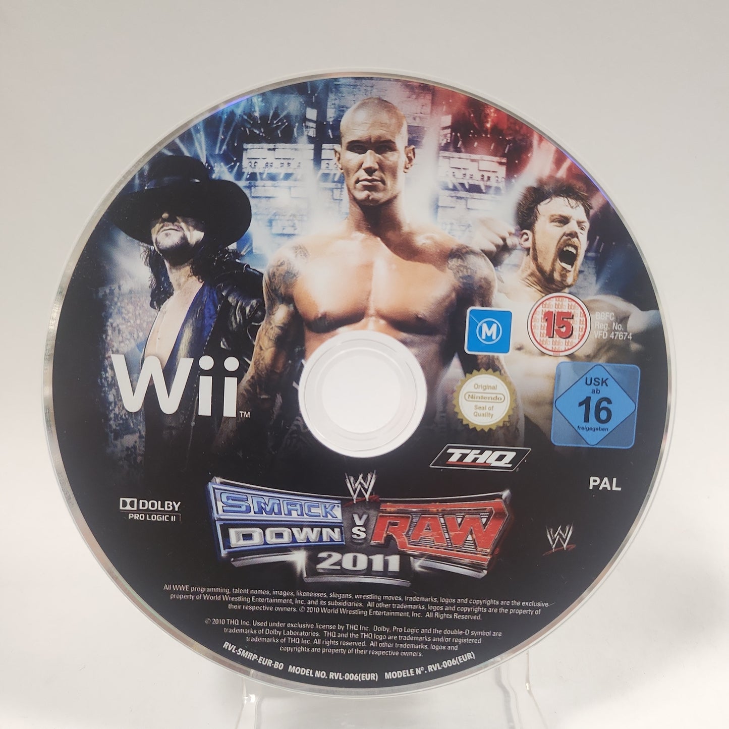 Smackdown vs Raw 2011 (Disc Only) Nintendo Wii