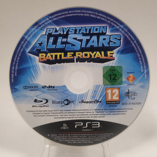 All-Stars Battle Royale (Disc Only) PlayStation 3