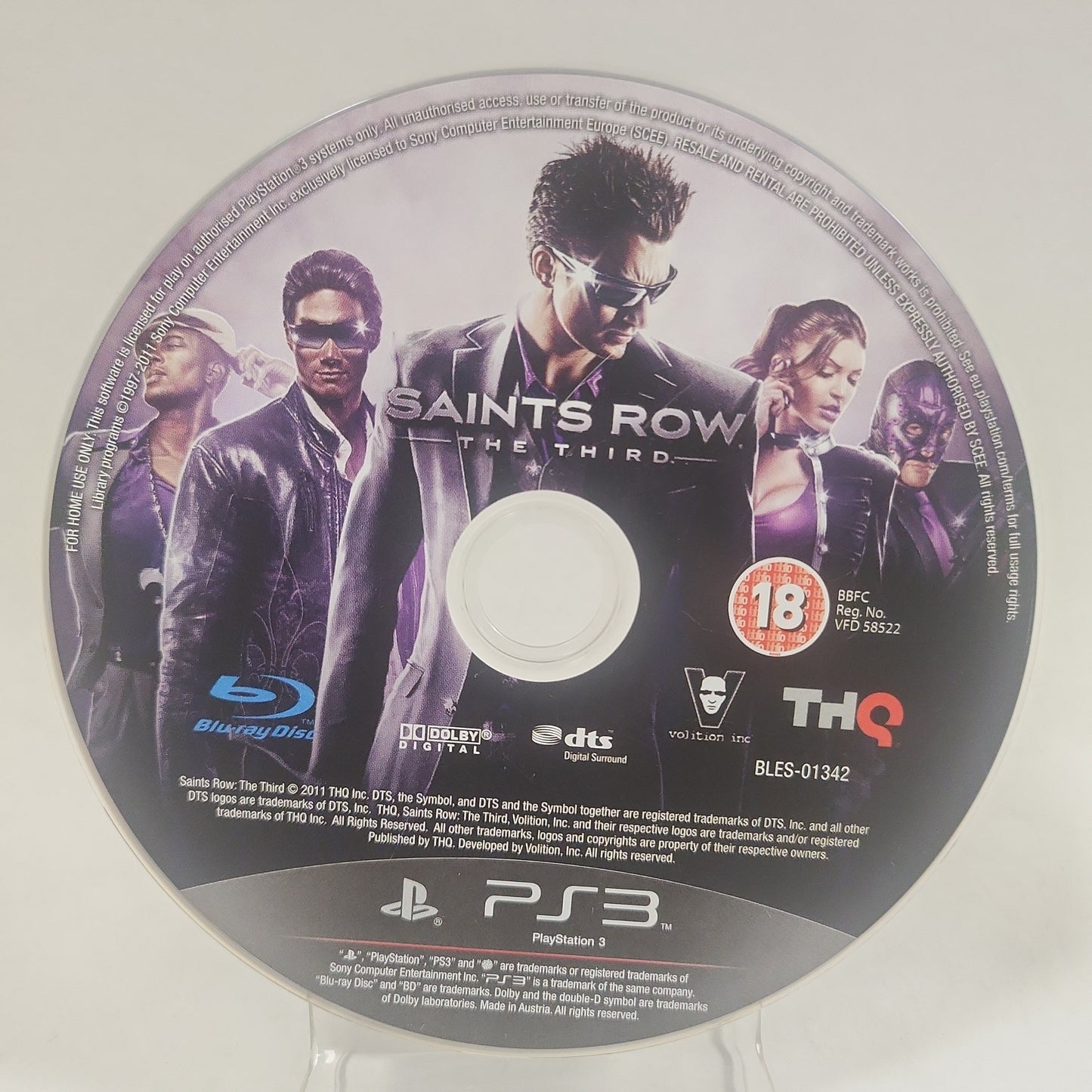 Saints Row the Third (Disc Only) PlayStation 3