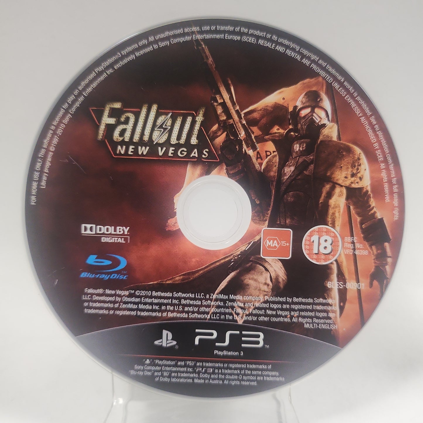 Fallout New Vegas (Disc Only) PlayStation 3