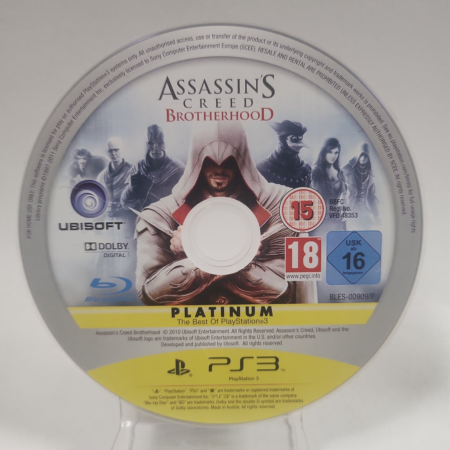 Assassin's Creed Brotherhood Platinum (Disc Only) PlayStation 3