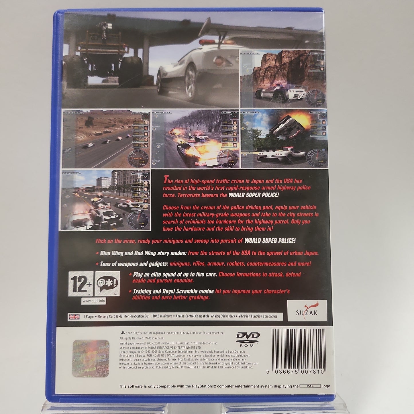 World Super Police Playstation 2