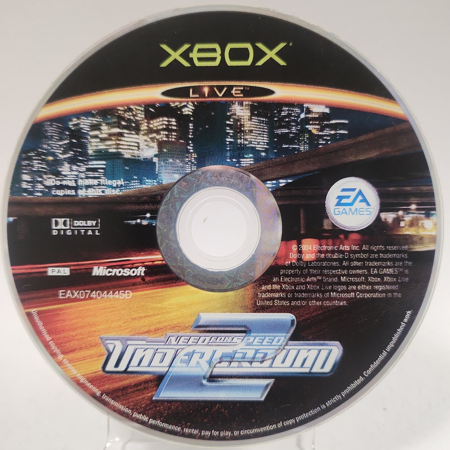 Need for Speed Underground 2 (Disc Only) Xbox Original