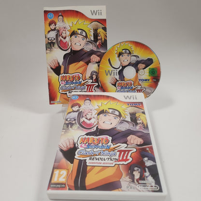 Naruto Shippuden Clash of Ninja Revolution III European Wii