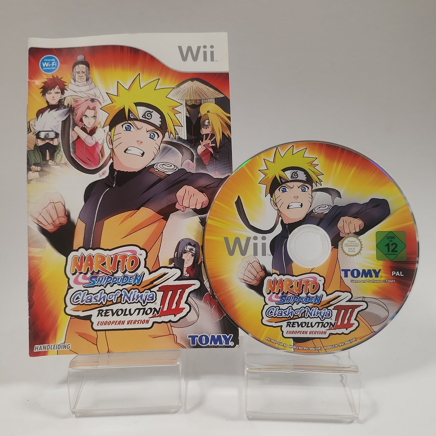 Naruto Shippuden Clash of Ninja Revolution III European Wii