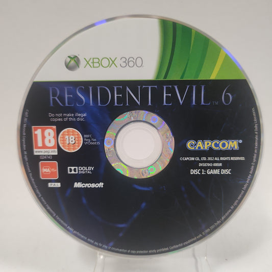 Resident Evil 6 (Disc Only) Xbox 360