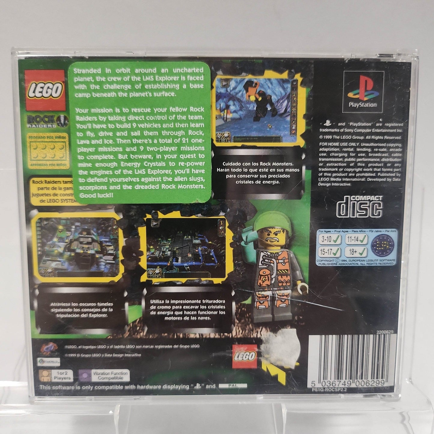 LEGO Rock Raiders (No Book) Playstation 1 - Feniks Gameshop