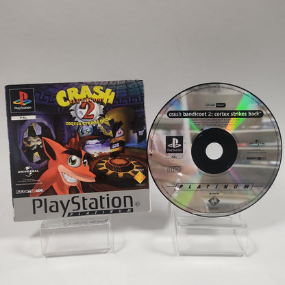 Crash Bandicoot 2 Cortex Strikes Back Platinum PS1