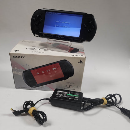 Zwarte PSP Street E1004 Boxed - Feniks Gameshop