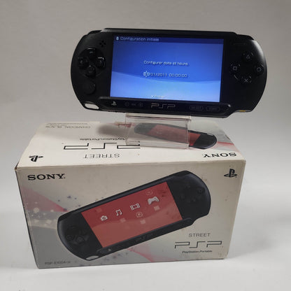Zwarte PSP Street E1004 Boxed - Feniks Gameshop