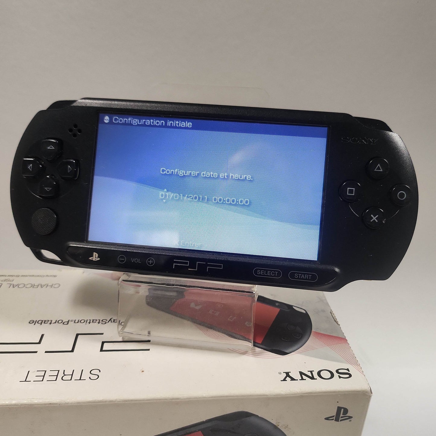 Zwarte PSP Street E1004 Boxed - Feniks Gameshop