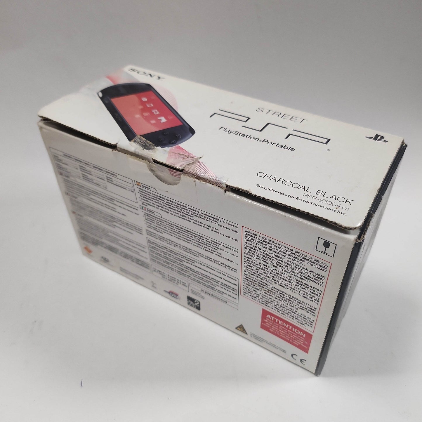 Zwarte PSP Street E1004 Boxed - Feniks Gameshop