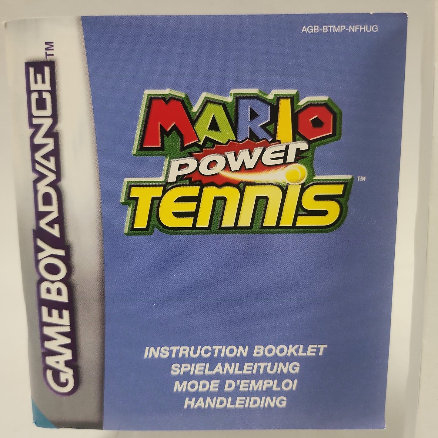 Mario Power Tennis Game Boy Advance Boxed