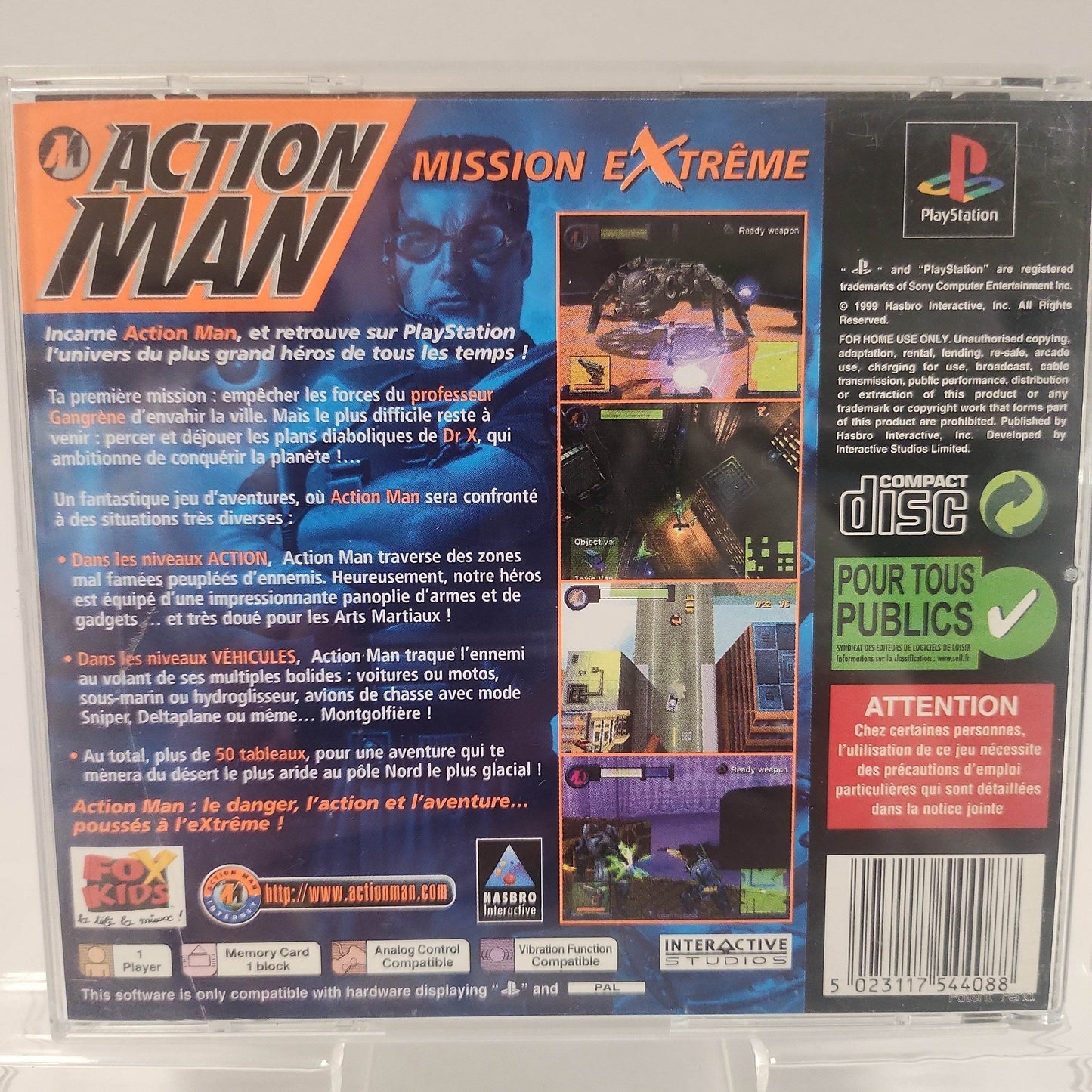 Action Man Mission Extreme Playstation 1 - Feniks Gameshop