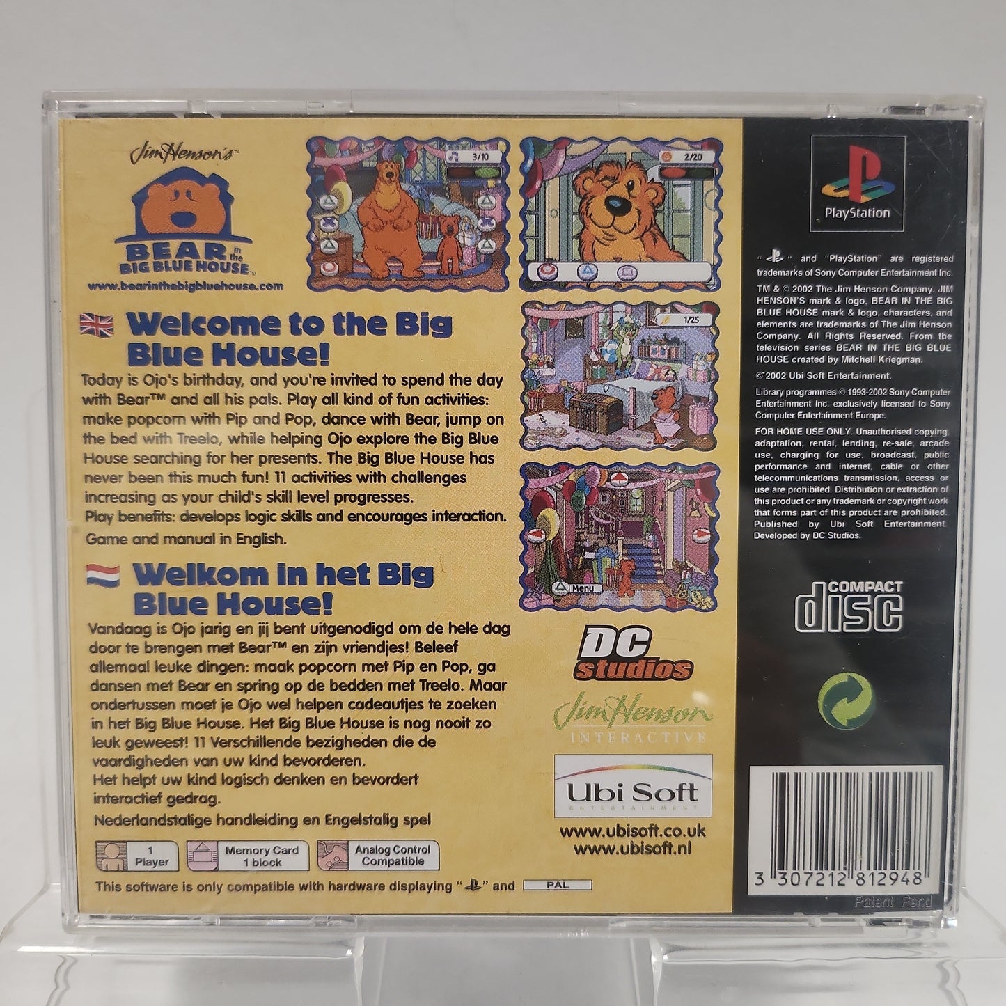 Bear in the Big Blue House (No Book) Playstation 1