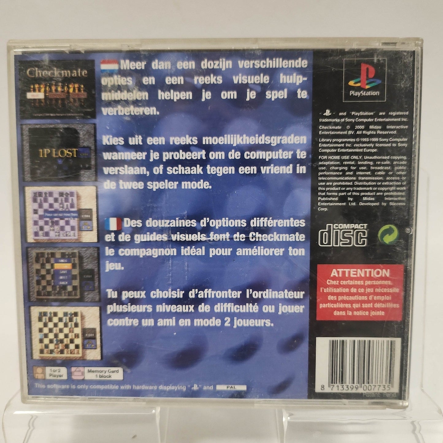 Checkmate Playstation 1 - Feniks Gameshop