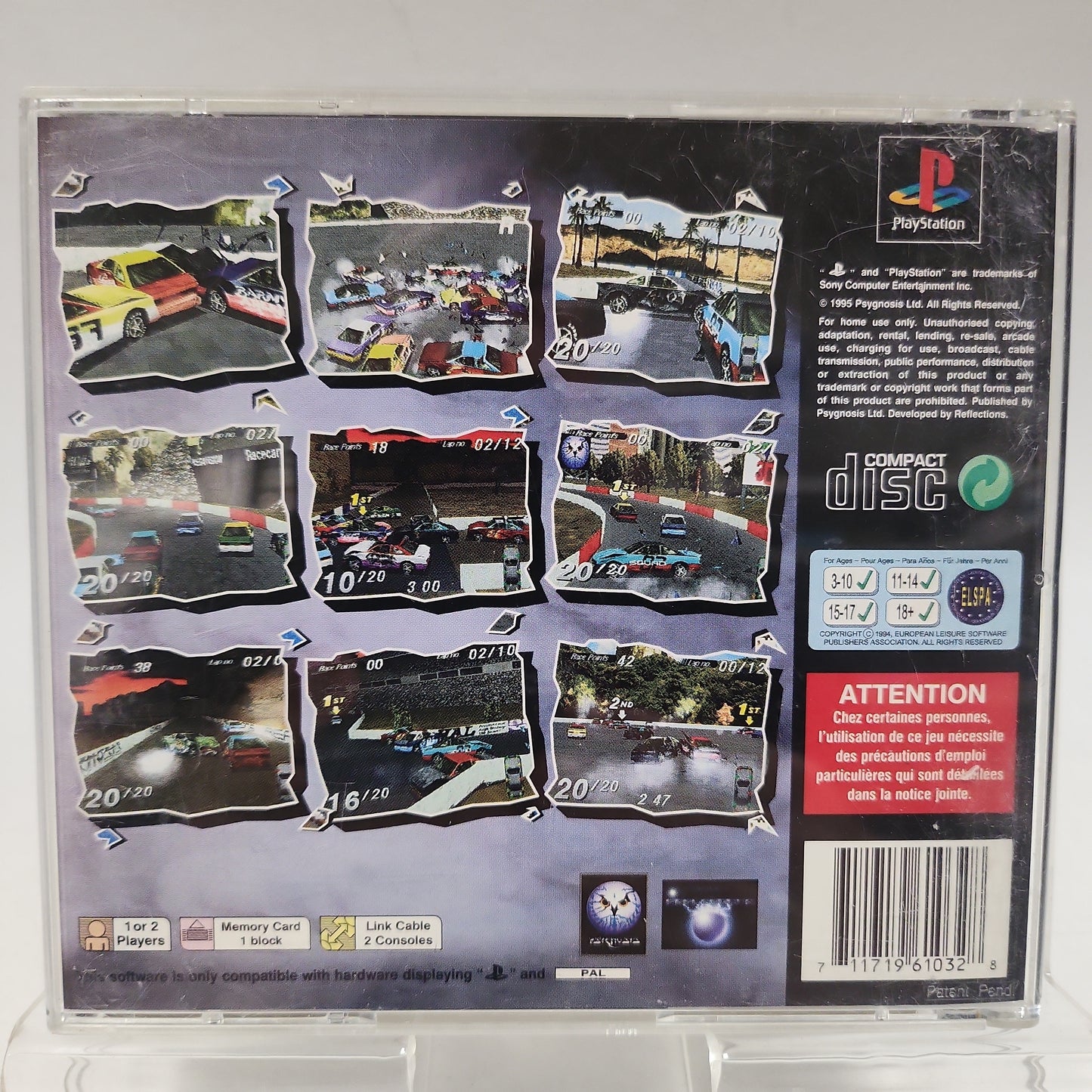 Destruction Derby Playstation 1