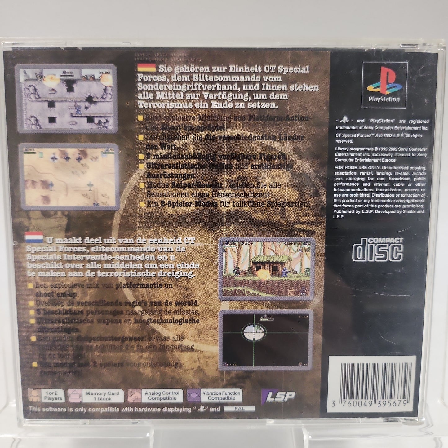 CT Special Forces Playstation 1