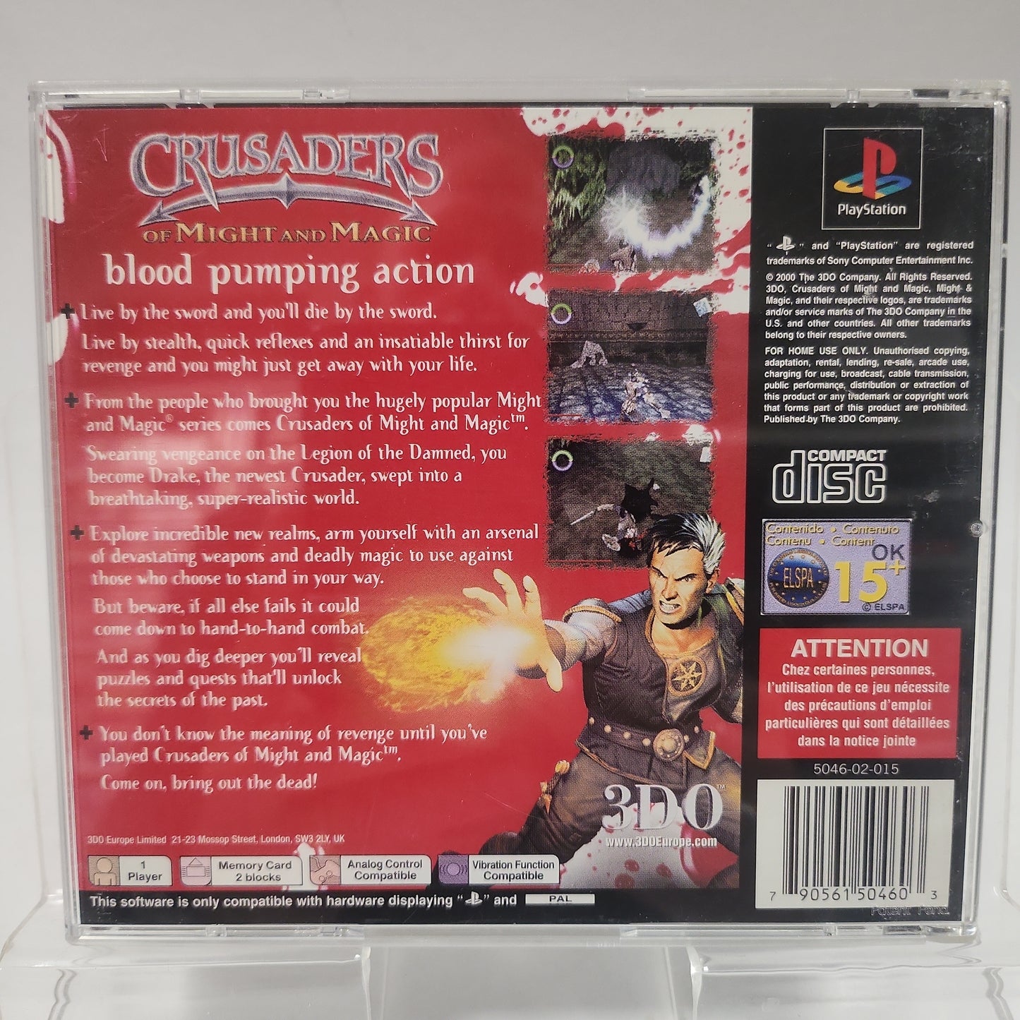 Crusaders of Might and Magic Playstation 1