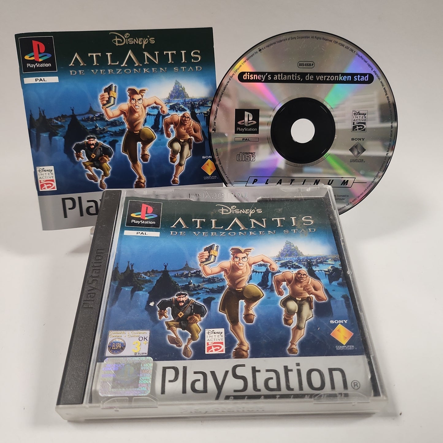 Disney's Atlantis de Verzonken Stad Platinum Playstation 1