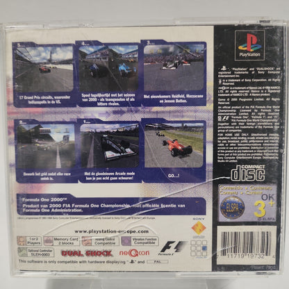 Formel 1 2000 (nur Rückseite) PlayStation 1