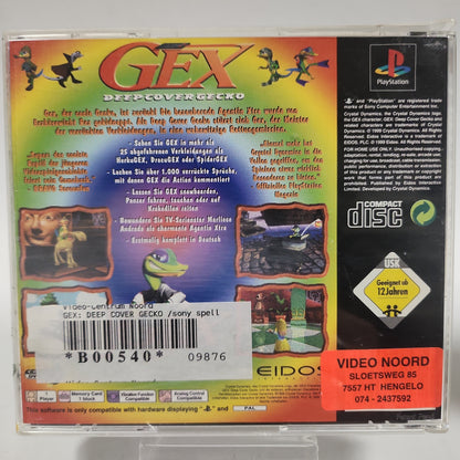 GEX Deep Cover Gecko (No Book) PlayStation 1