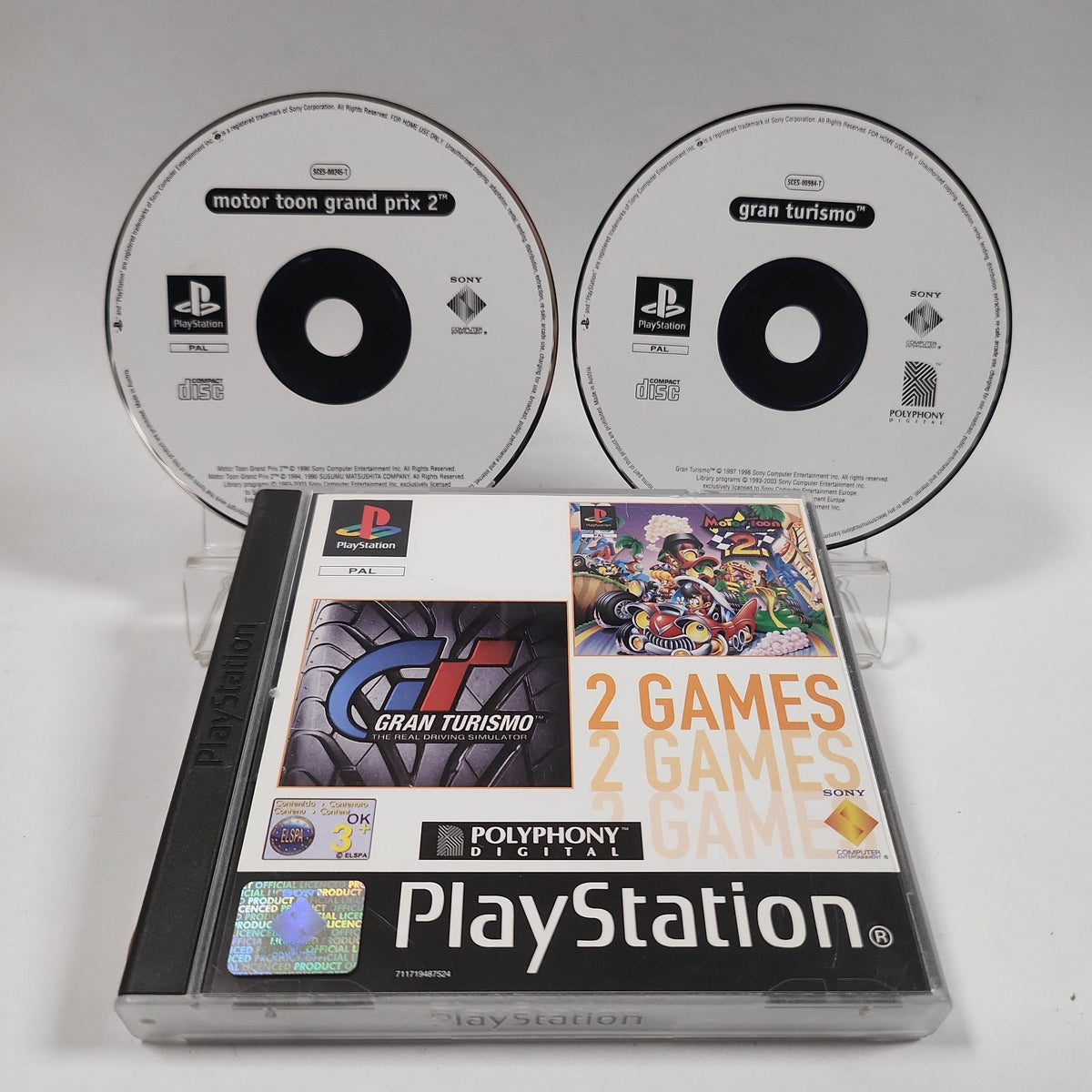Gran Turismo & Motor Toon Grand Prix 2 (No Book) PlayStation 1 - Feniks Gameshop