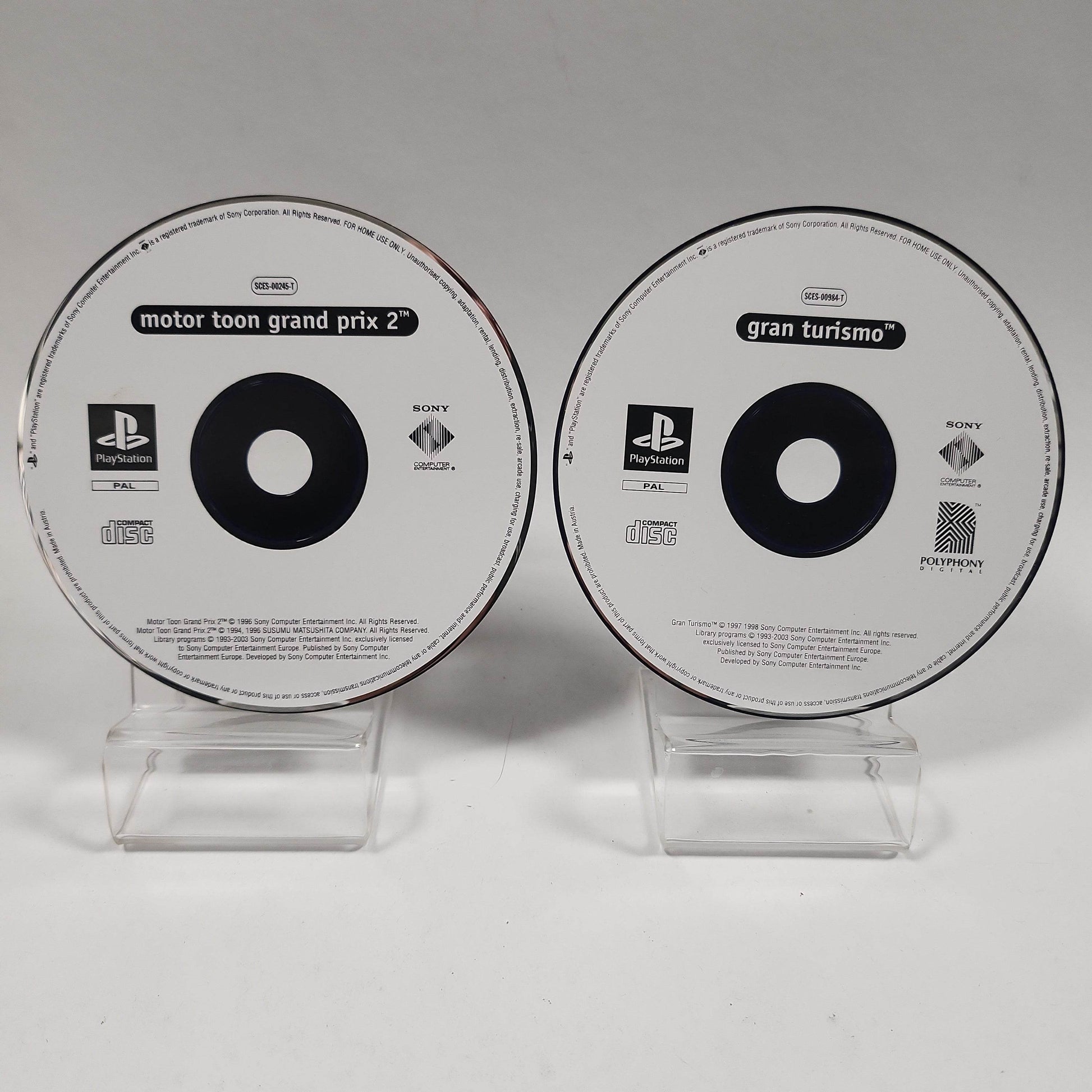 Gran Turismo & Motor Toon Grand Prix 2 (No Book) PlayStation 1 - Feniks Gameshop