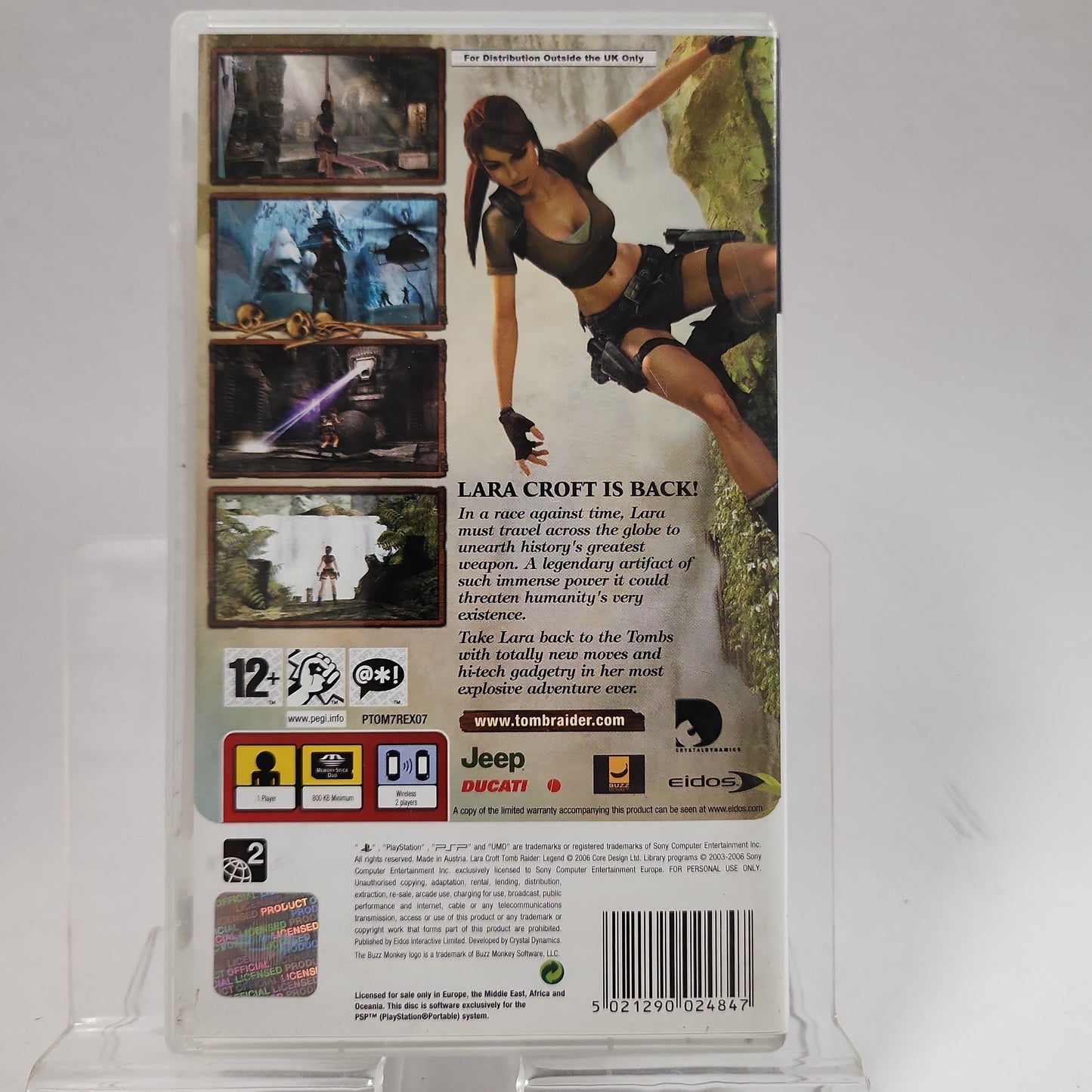 Lara Croft Tomb Raider Legend Playstation Portable