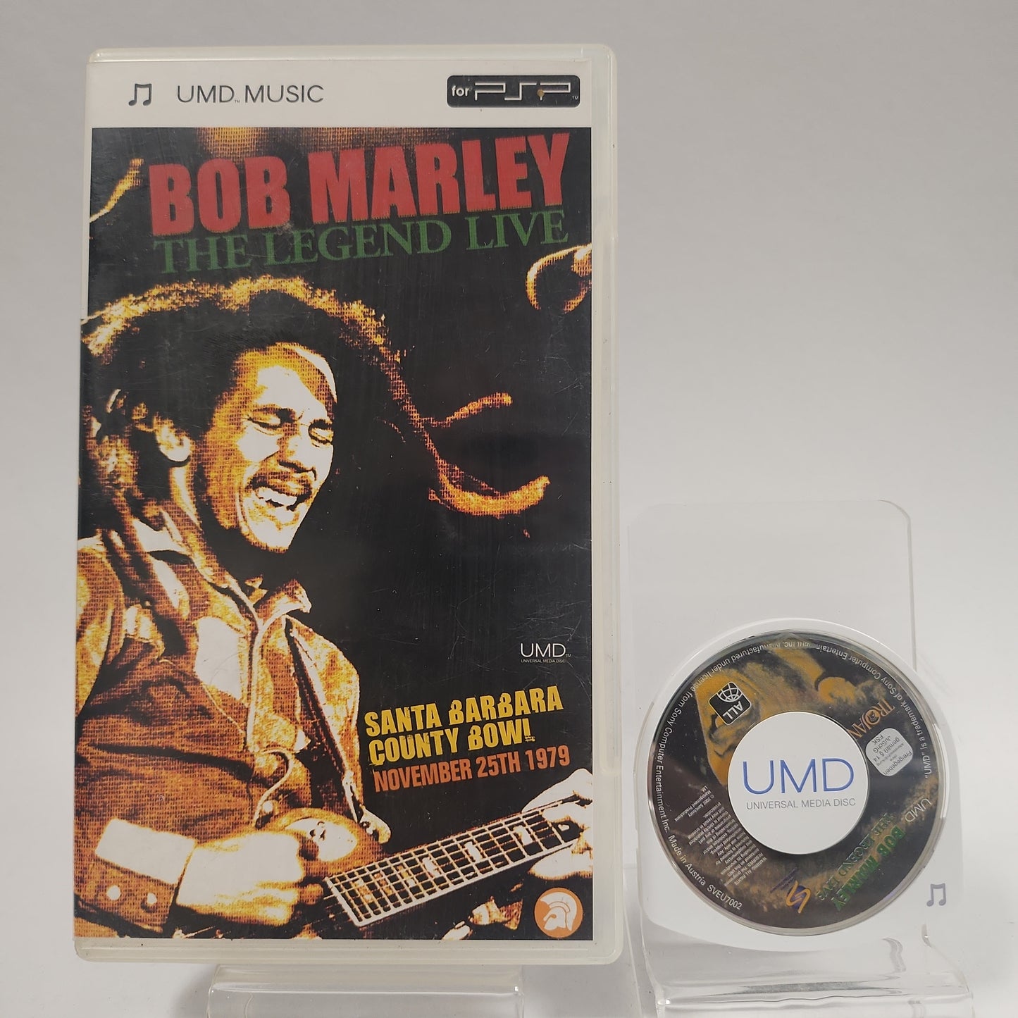 Bob Marley the Legend Live UMD Video Playstation Portable