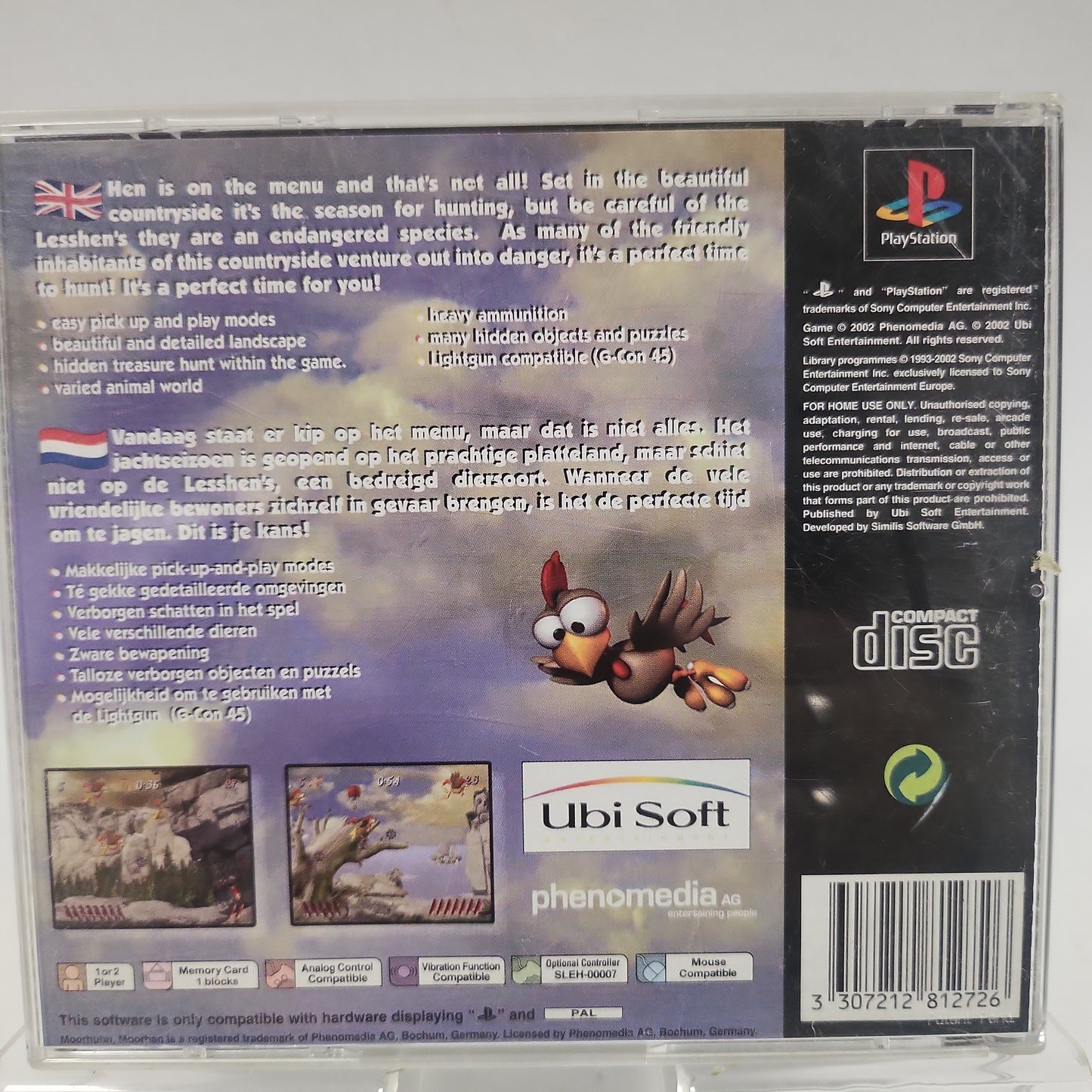 Moorhen Chicken Chase 3 Playstation 1