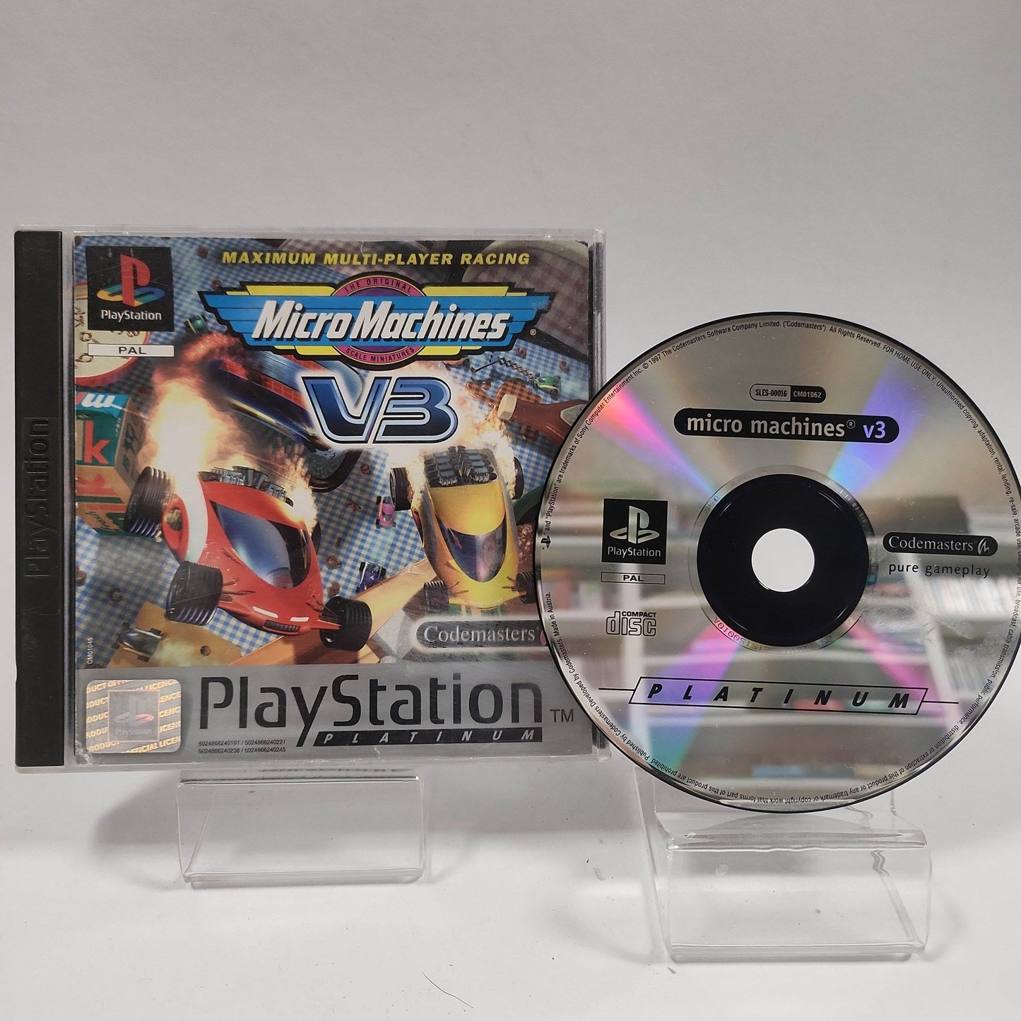 Micro Machines V3 Platinum (No Book) PlayStation 1 - Feniks Gameshop