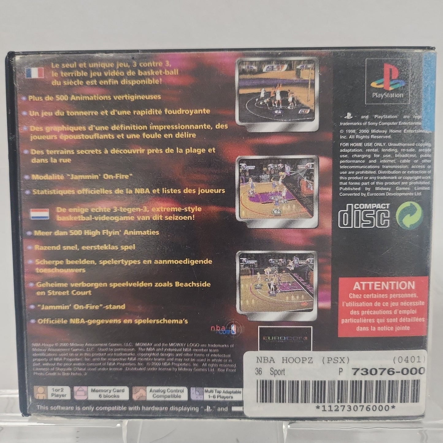 NBA Hoopz Playstation 1