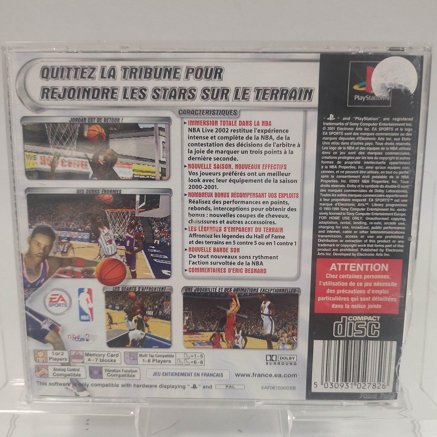 NBA Live 2002 Ps1 - Feniks Gameshop