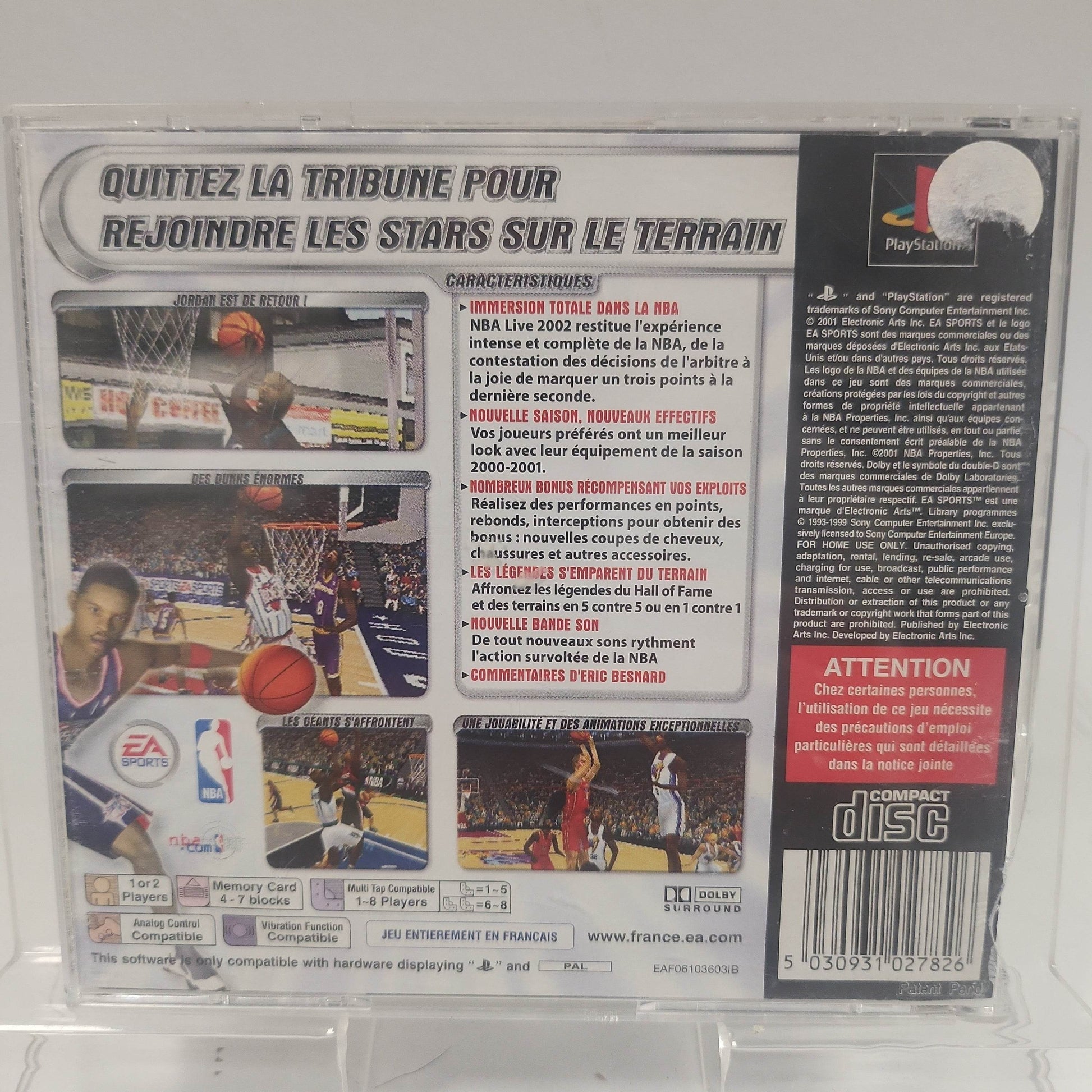 NBA Live 2002 Ps1 - Feniks Gameshop