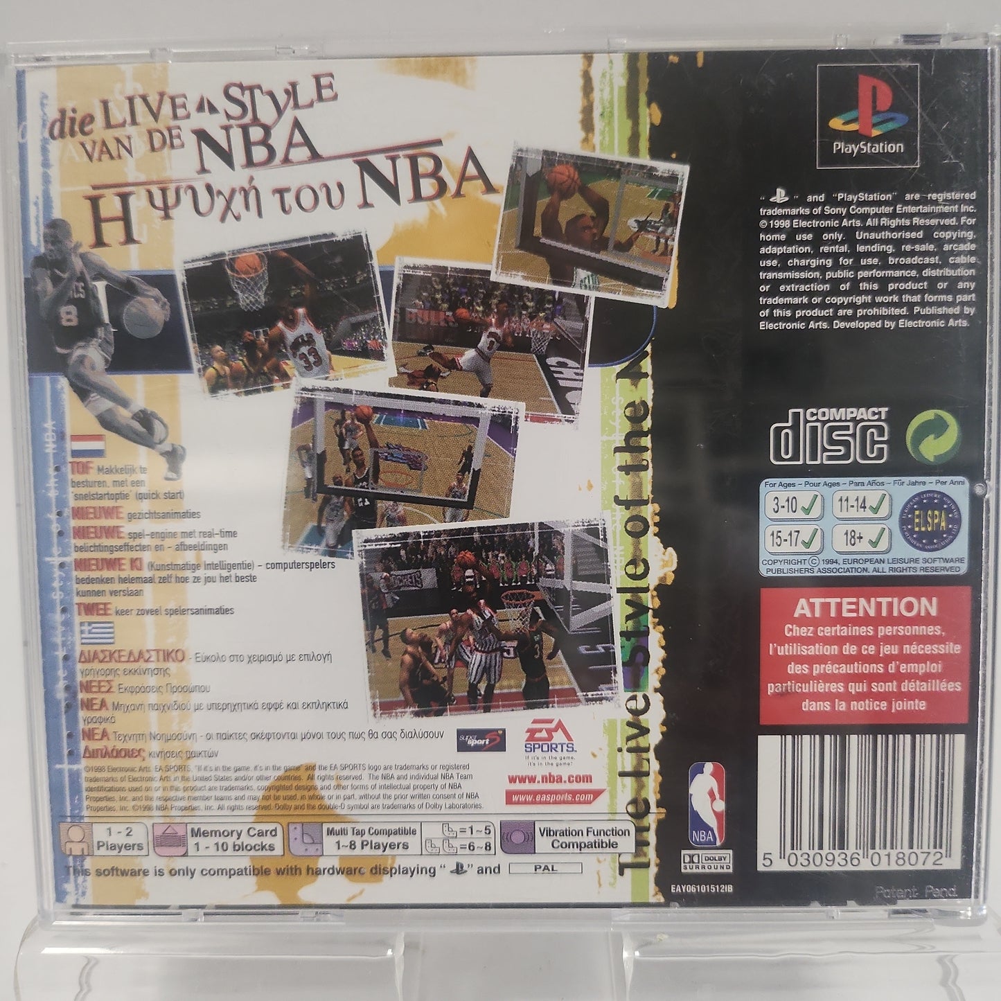 NBA Live 99 Playstation 1