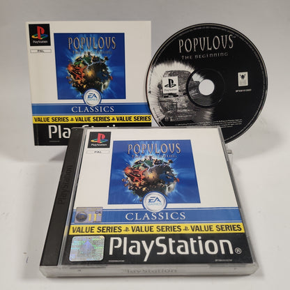 Populous the Beginning Classics Playstation 1