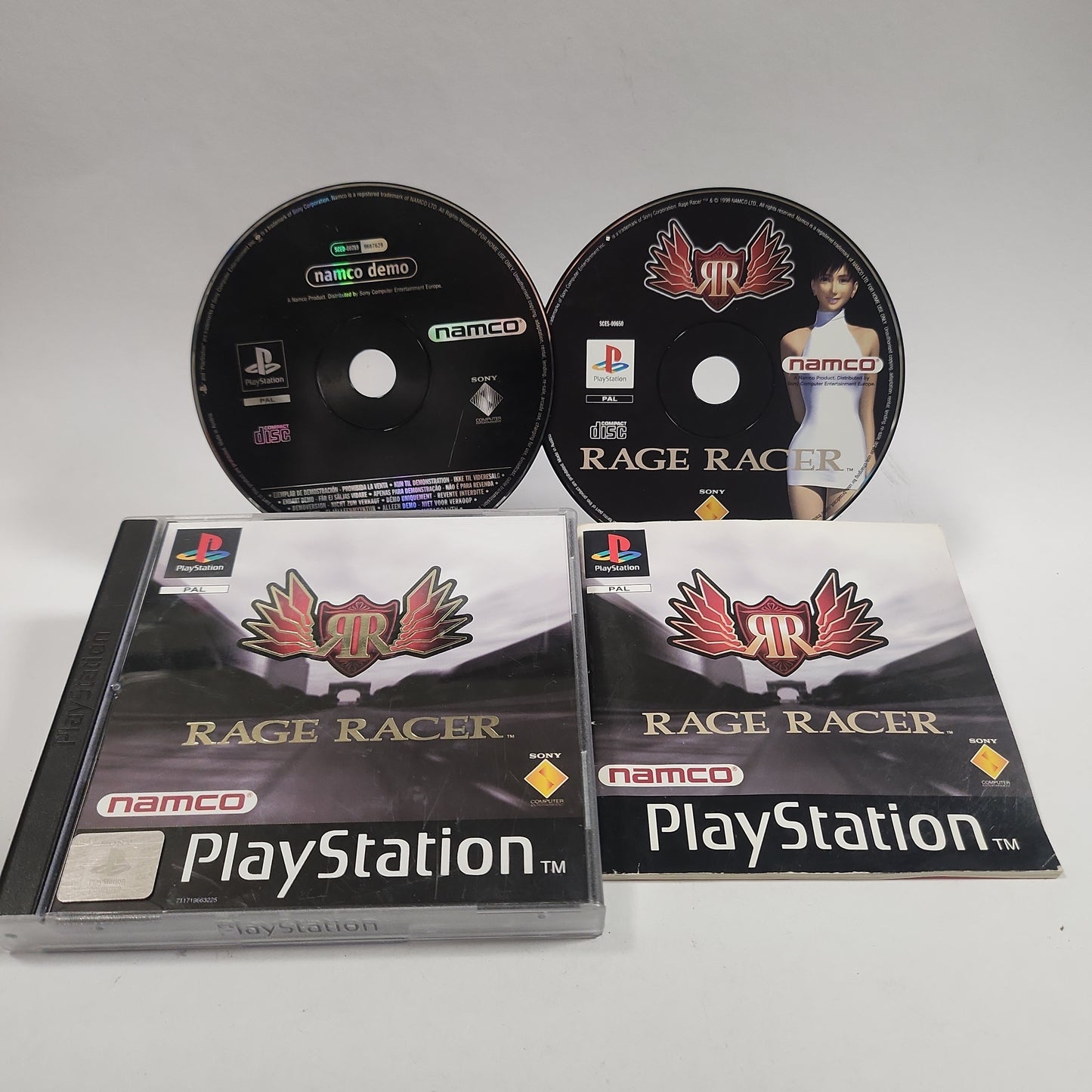 Rage Racer + Namco Demo Playstation 1