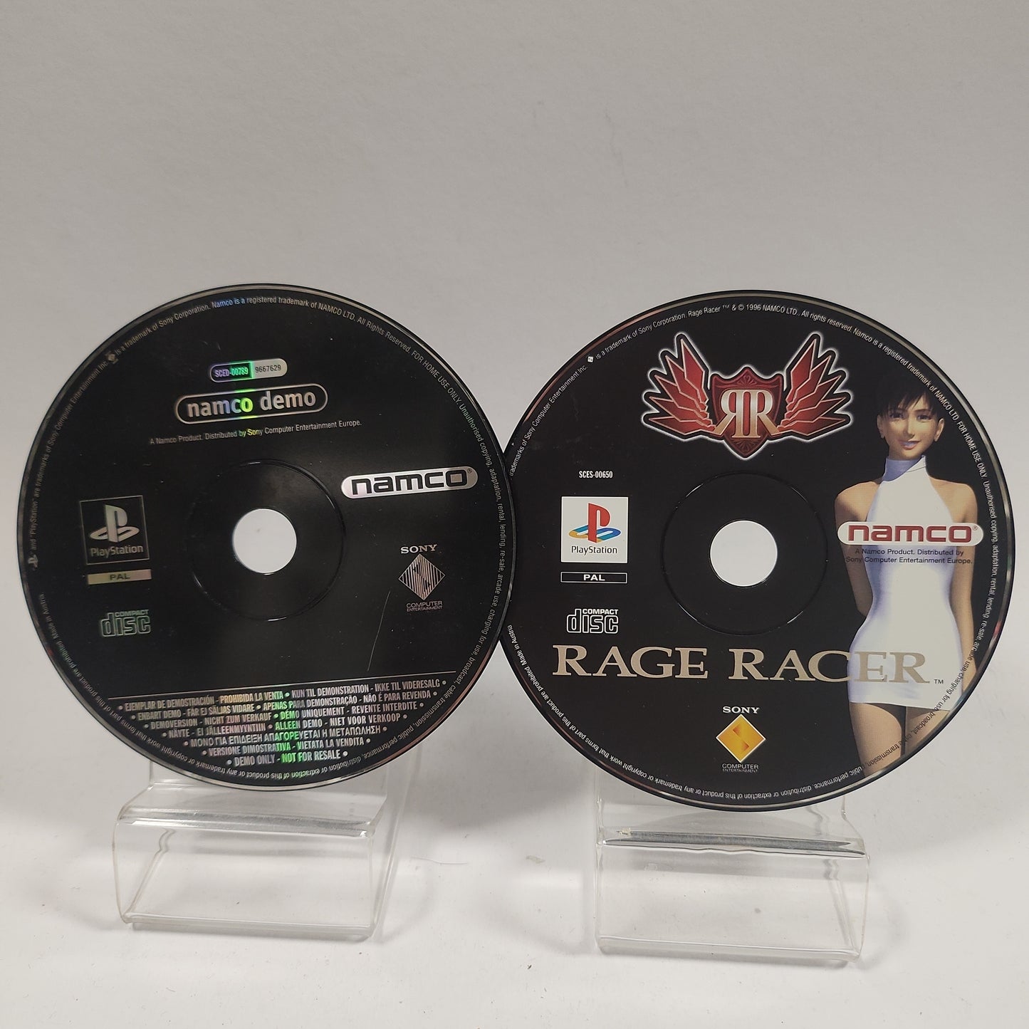 Rage Racer + Namco Demo Playstation 1