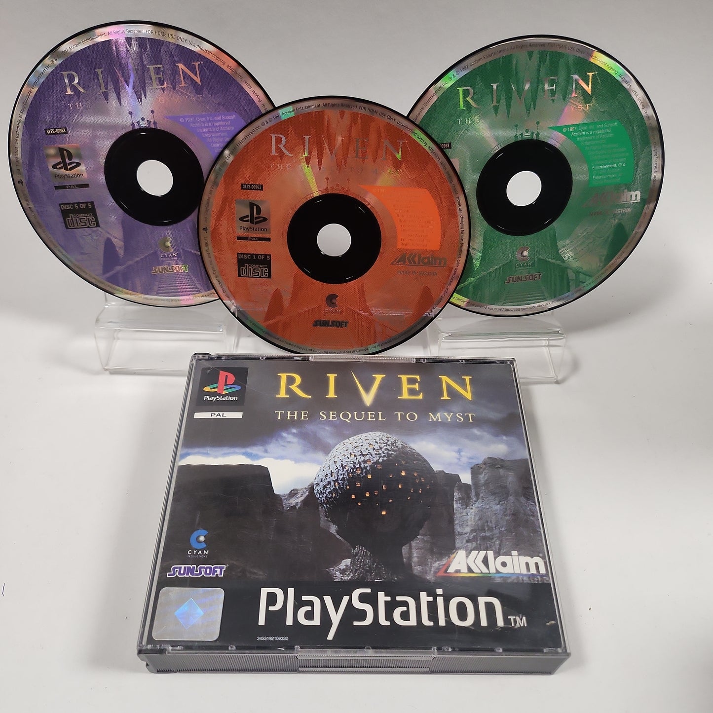 Riven The Sequel To Myst Playstation 1